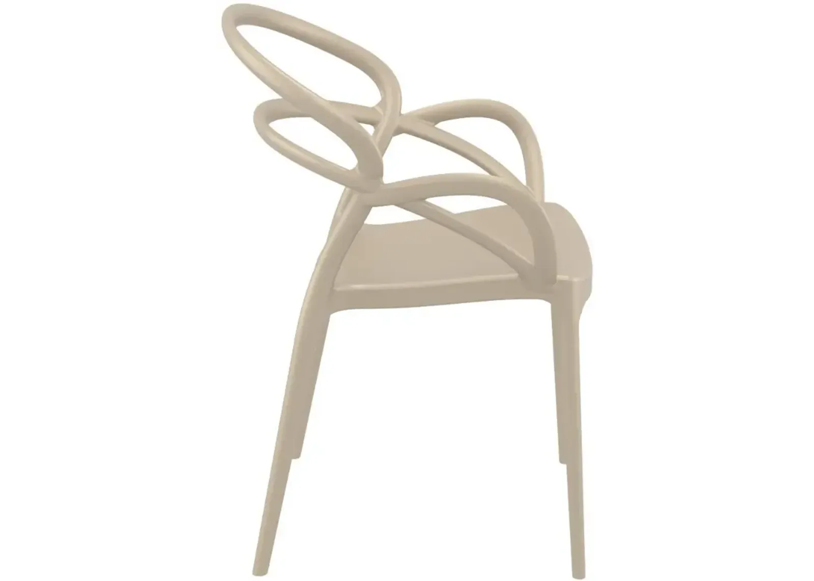 Compamia Mila Dining Arm Chair Taupe