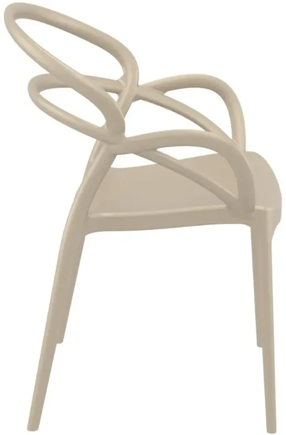 Compamia Mila Dining Arm Chair Taupe