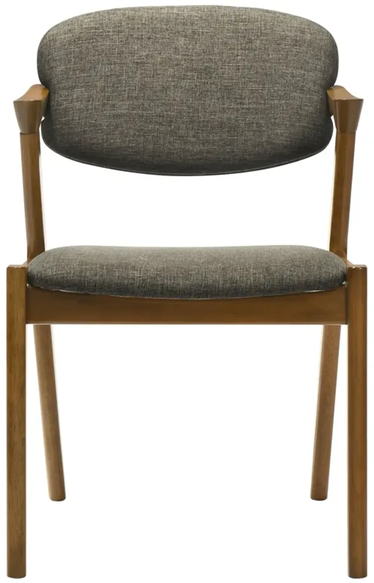 Coaster Malone Padded Wood Dining Arm Chair Dark Walnut