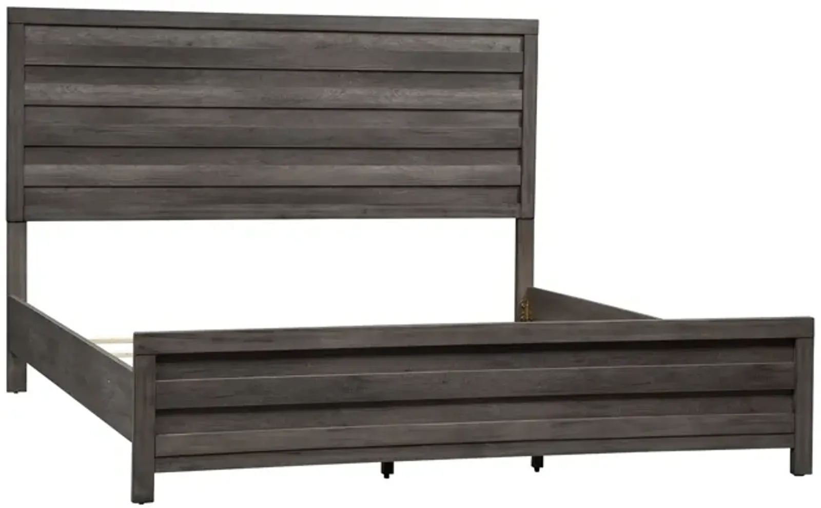 Liberty Furniture Tanners Creek Greystone King Panel Bed