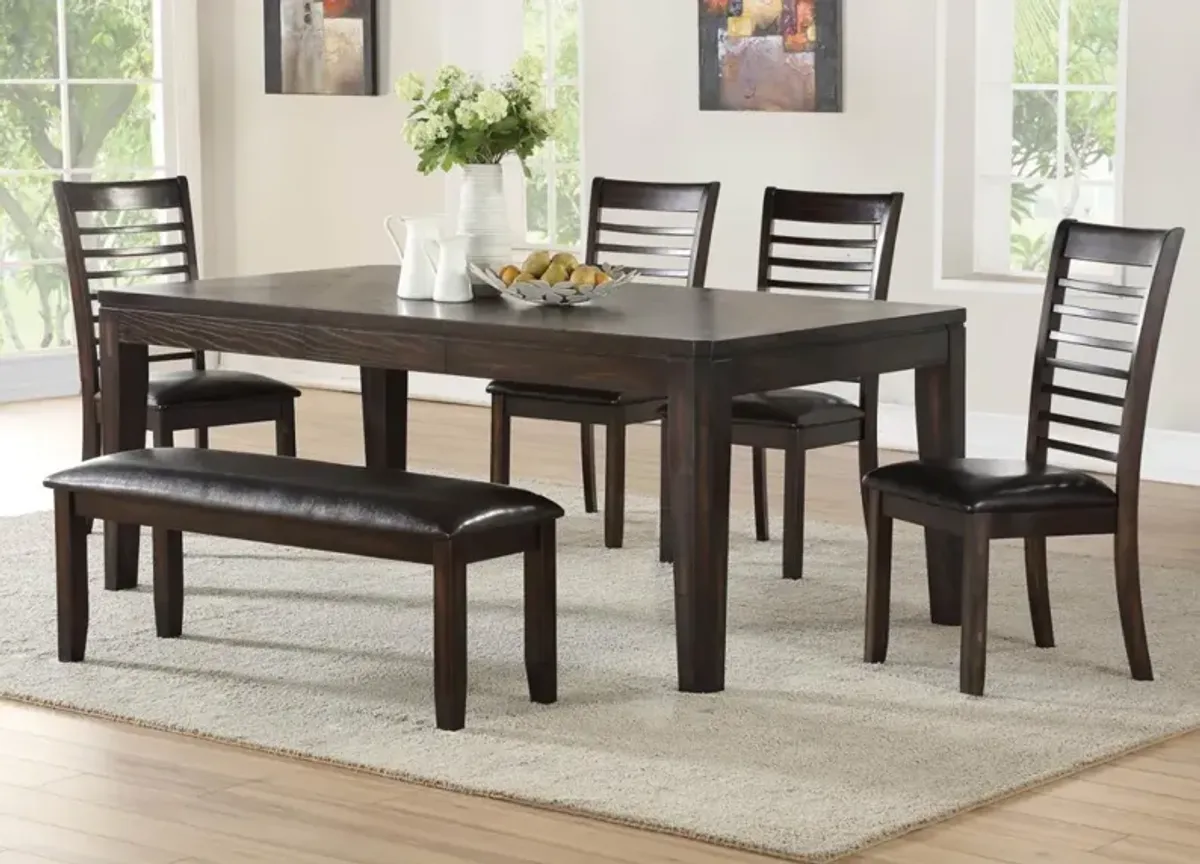 Steve Silver 5-Piece Ally Table & 4 Side Chairs