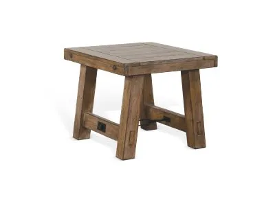 DOE VALLEY BUCK SKIN 22 INCH END TABLE