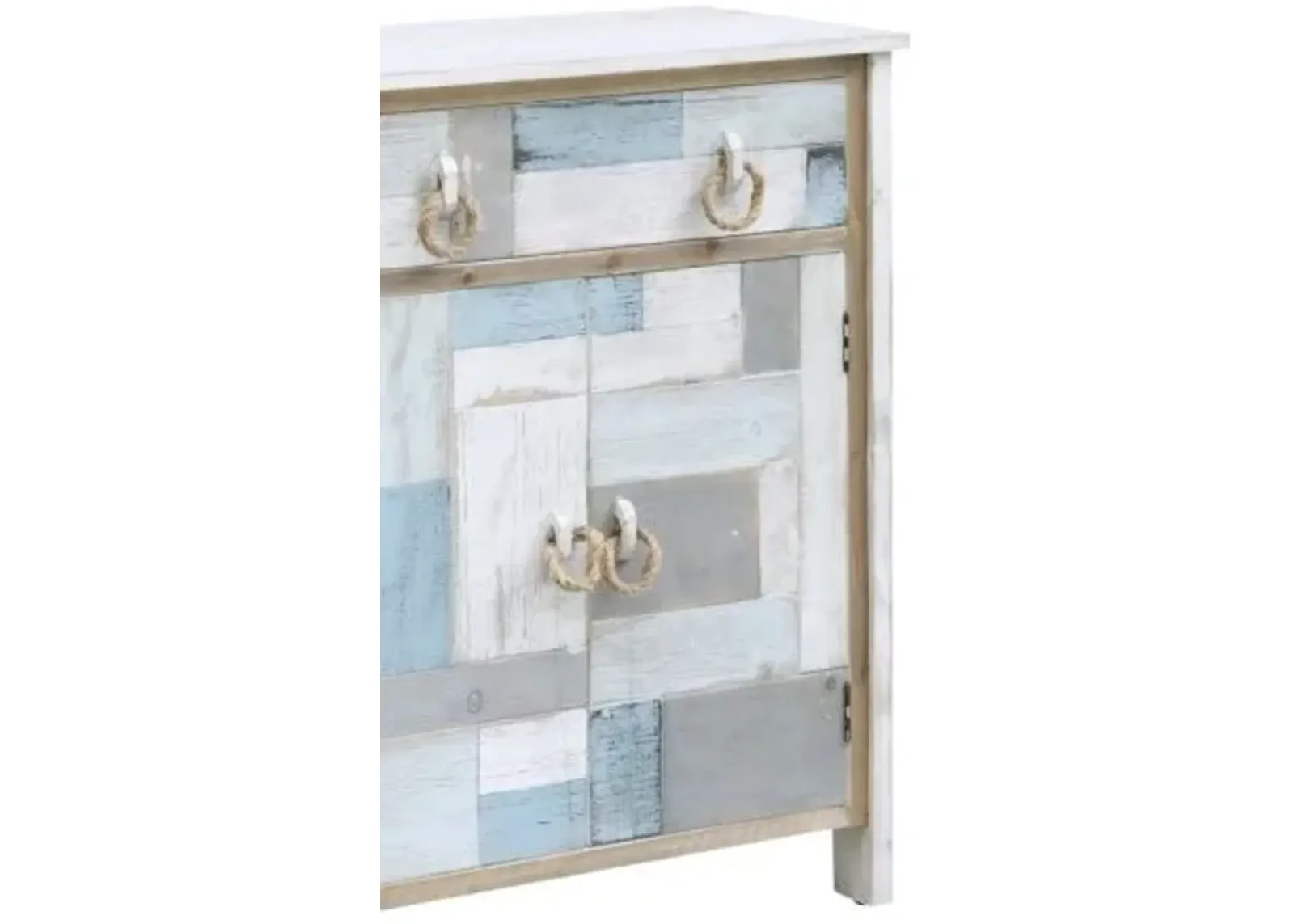 Crestview South Shore Multi Color Nautical Cabinet