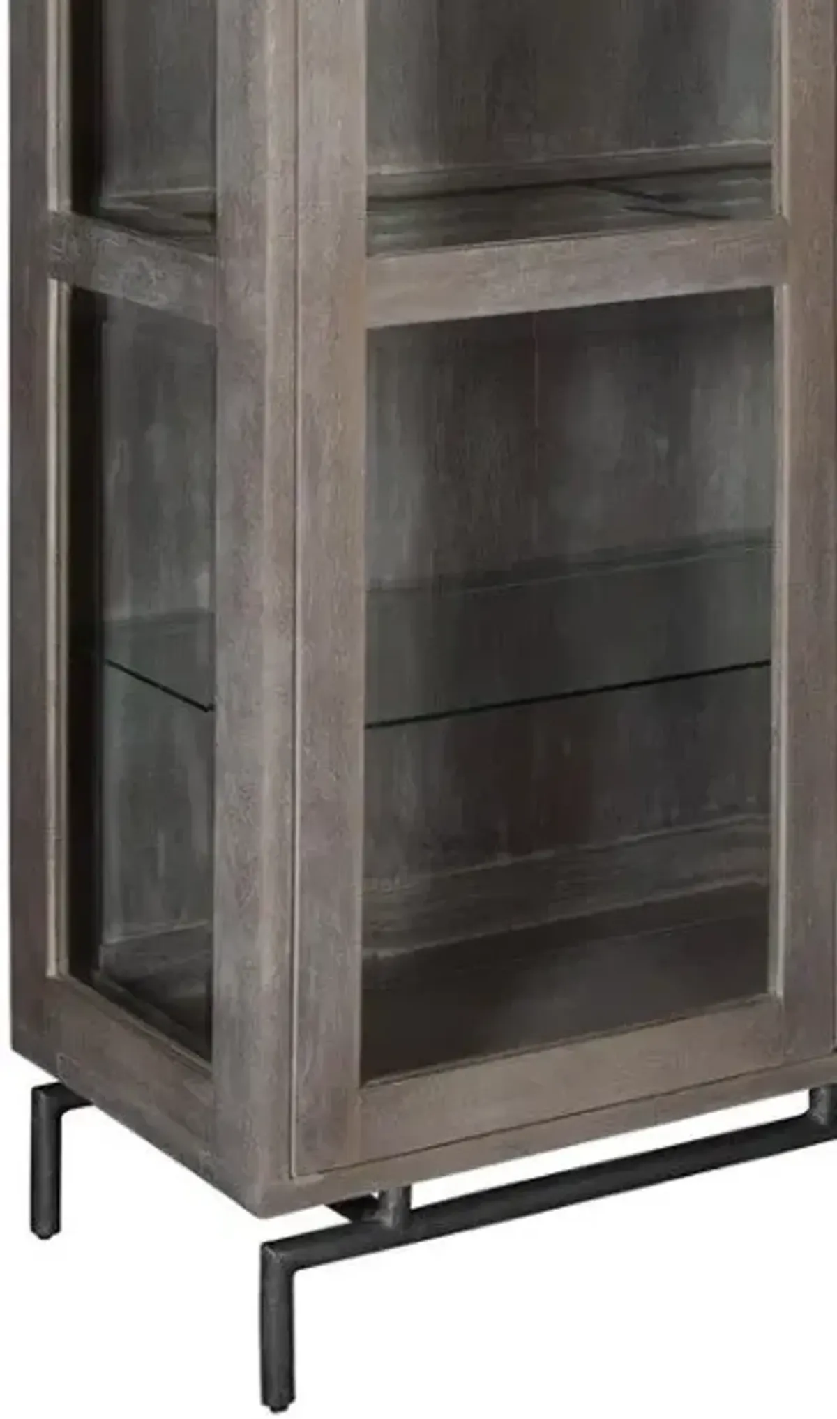 Hekman Grey Sedona Display Cabinet