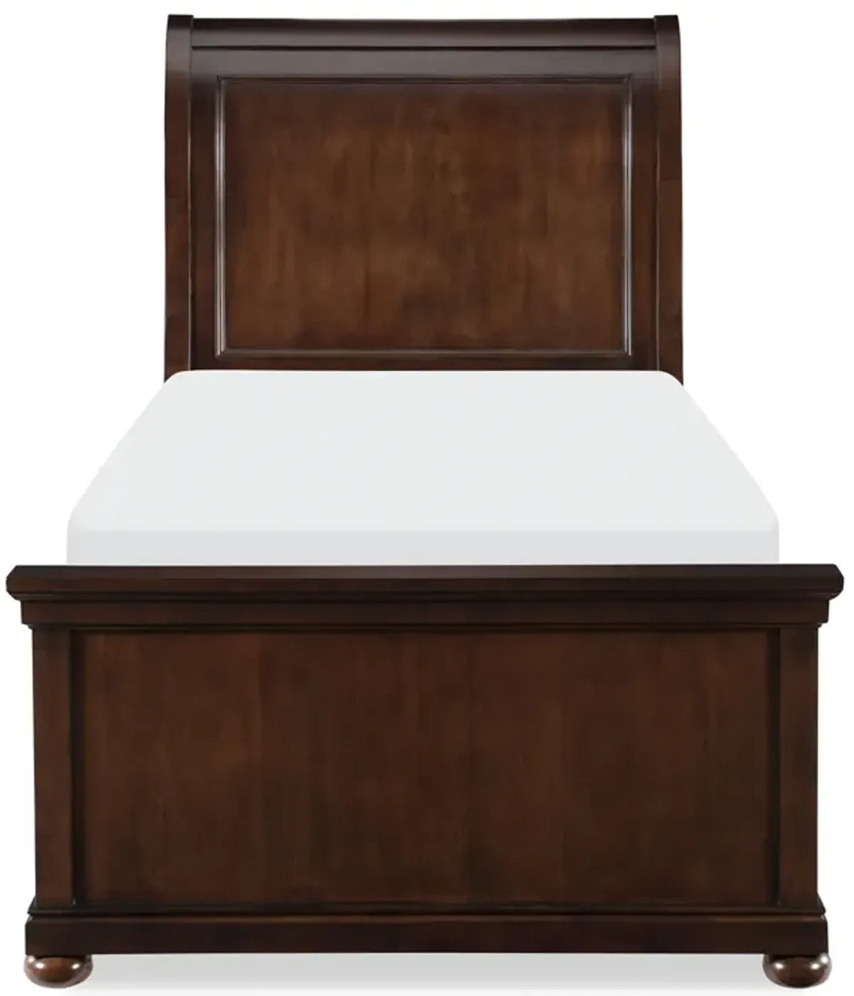 CANTERBURY CHERRY SLEIGH HEADBOARD TWIN CHERRY FINISH