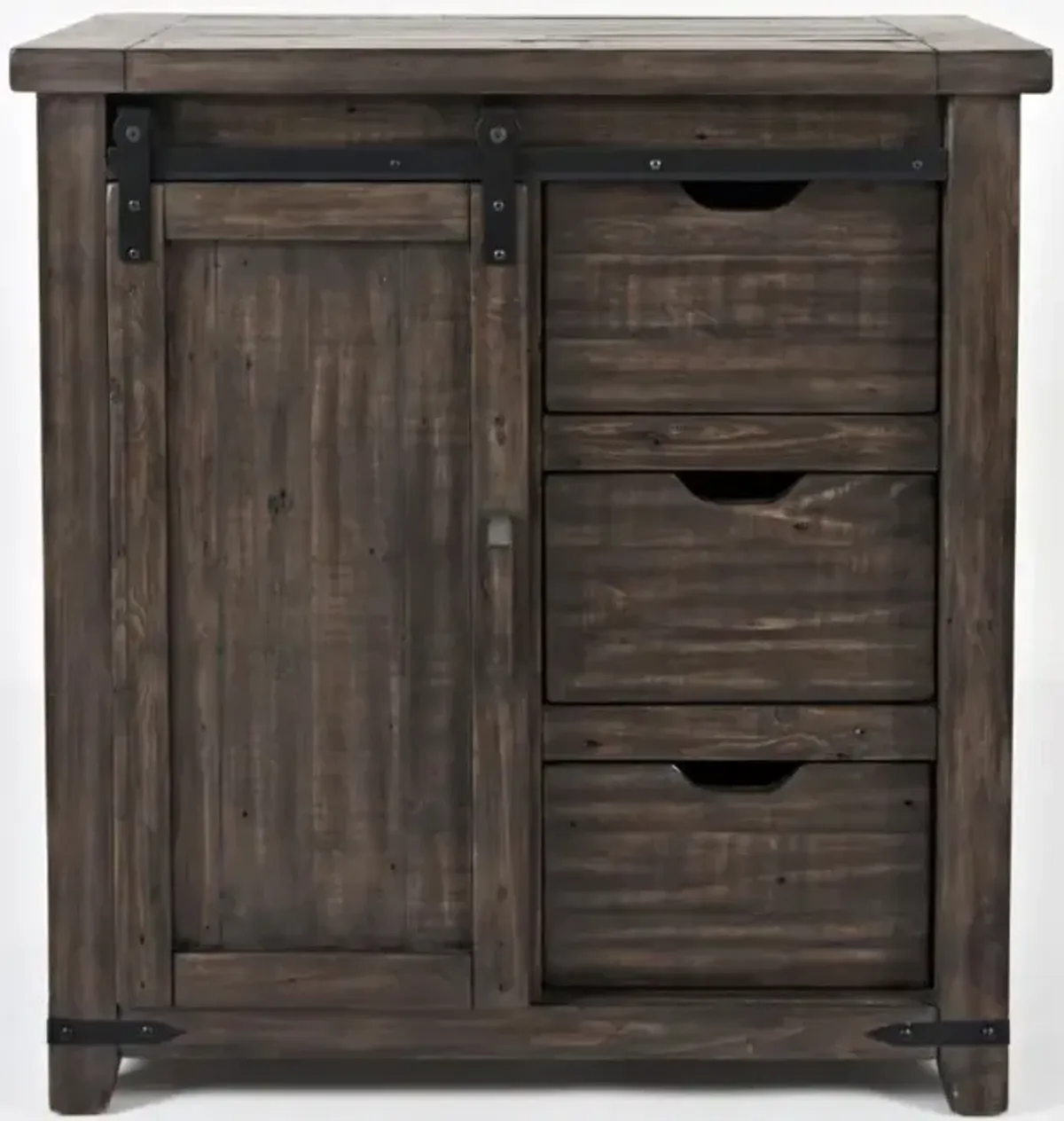 Jofran Madison County 32 Inch Accent Cabinet Barnwood