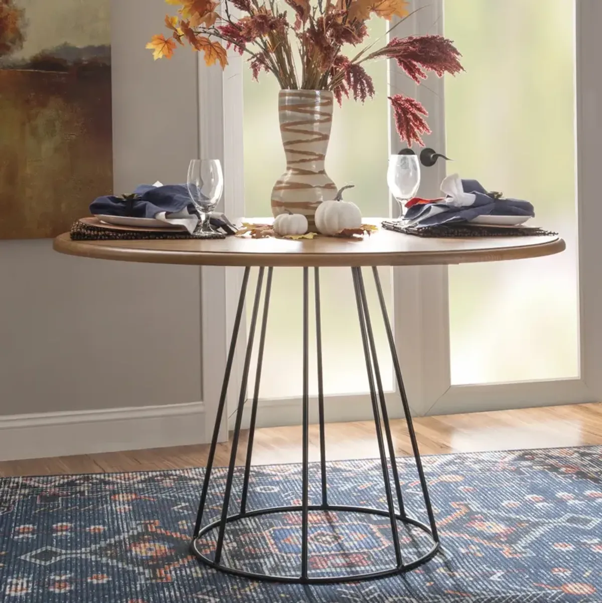 Powell Sabine Round Dining Table