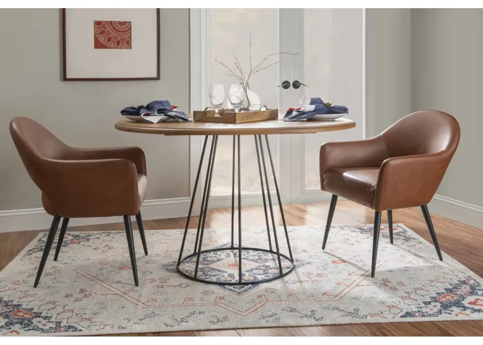 Powell Sabine Round Dining Table