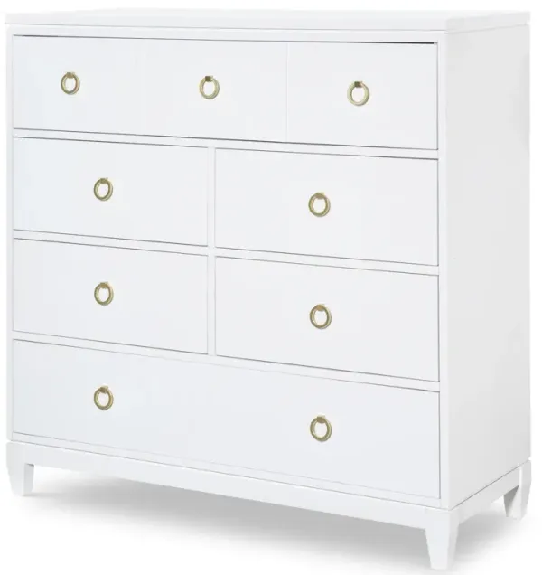 Legacy Classic Bureau White Finish Summerland White Chest