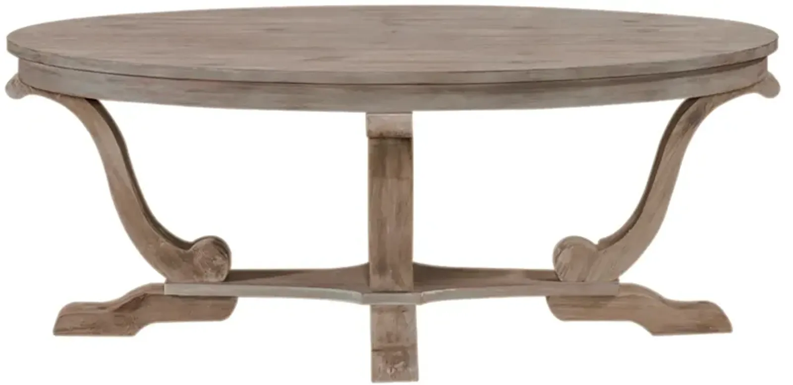 Liberty Furniture Greystone Mill Whitewashed Cocktail Table