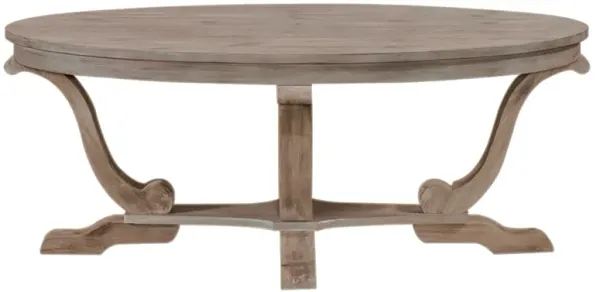 Liberty Furniture Greystone Mill Whitewashed Cocktail Table