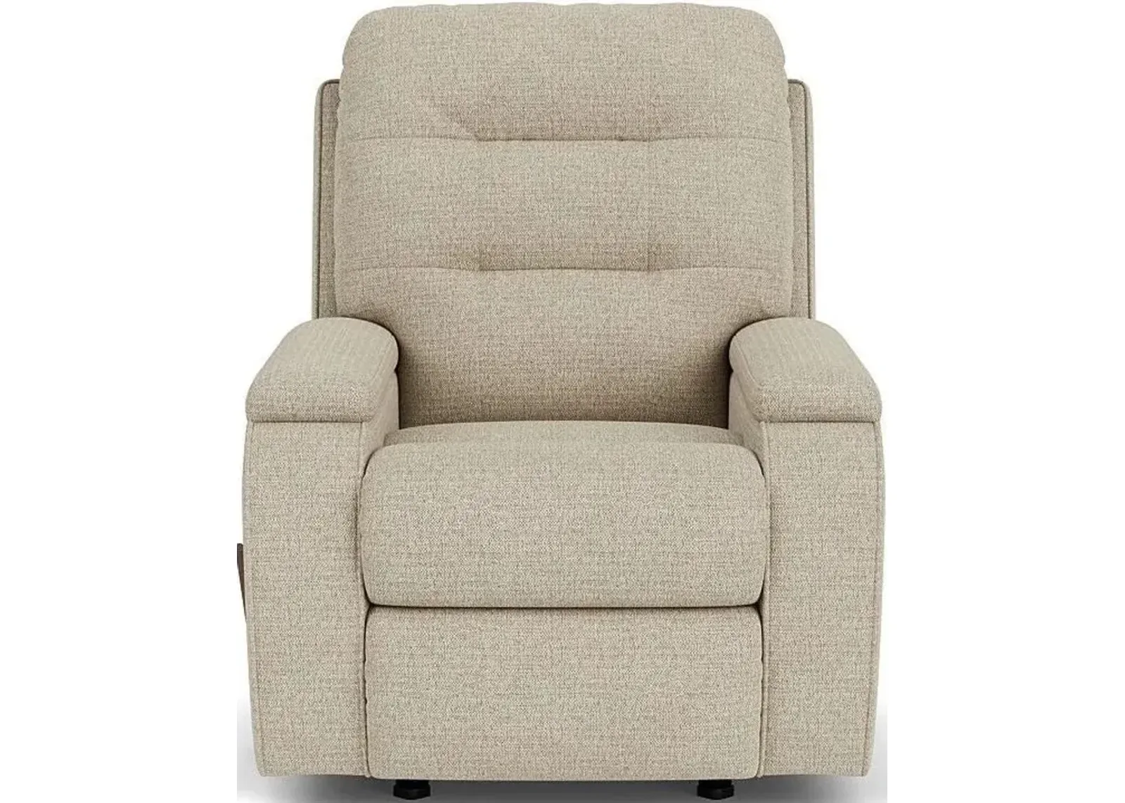 Flexsteel Kerrie Brown Truffle Swivel Gliding Manual Recliner