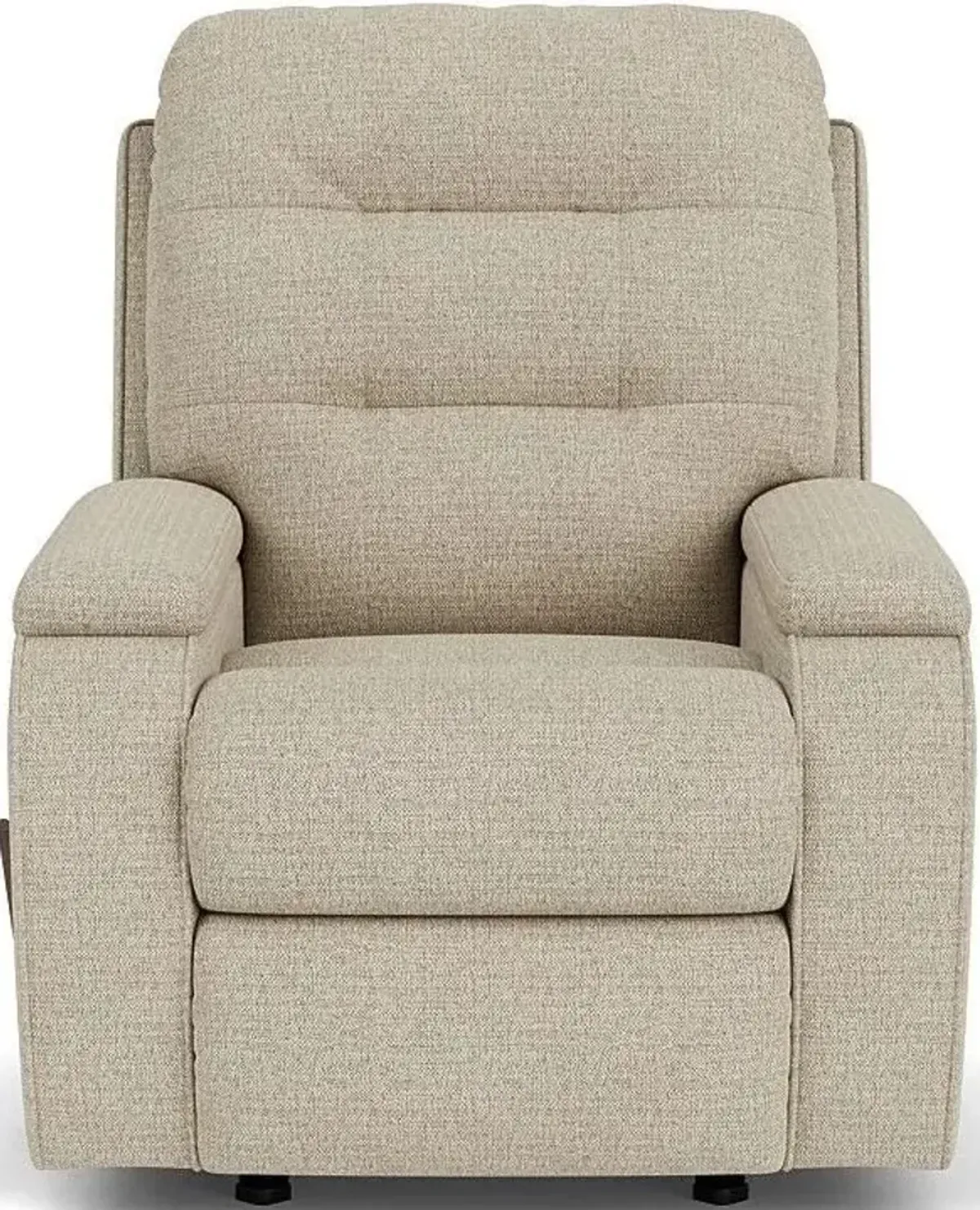 Flexsteel Kerrie Brown Truffle Swivel Gliding Manual Recliner