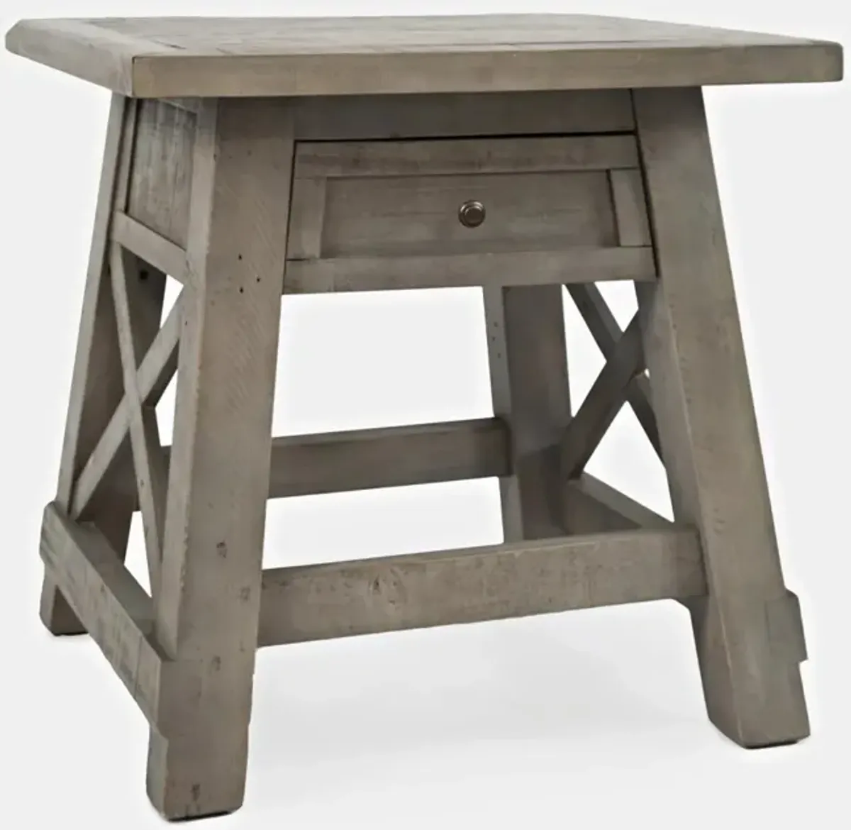 Jofran Outer Banks Power End Table Driftwood