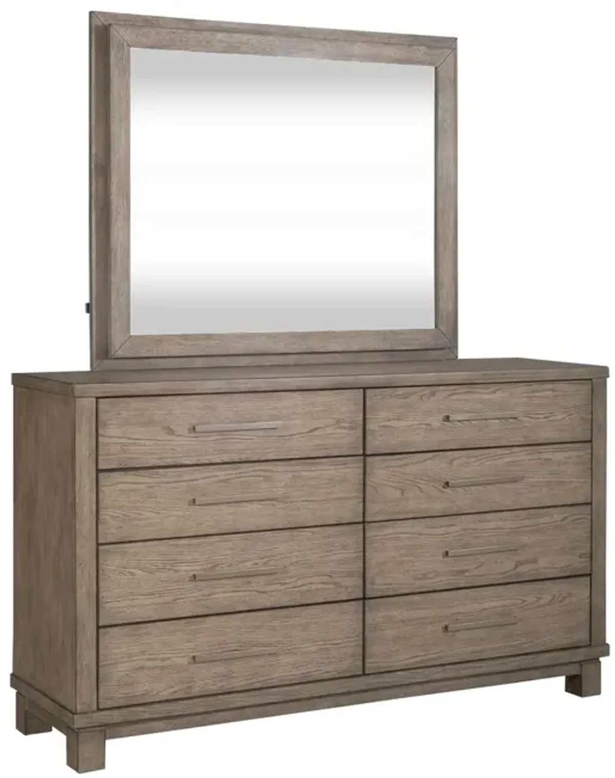 Liberty Furniture Complete Queen Bedroom Set Storage Bed, Dresser & Mirror Canyon Road