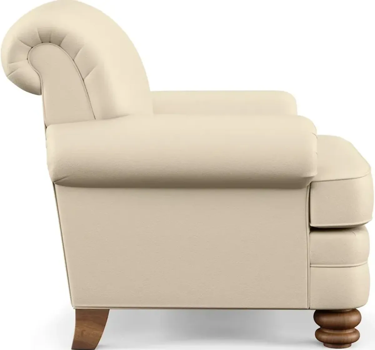 Flexsteel Bay Bridge Beige Leather Chair