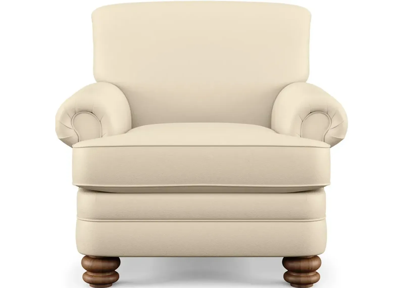 Flexsteel Bay Bridge Beige Leather Chair