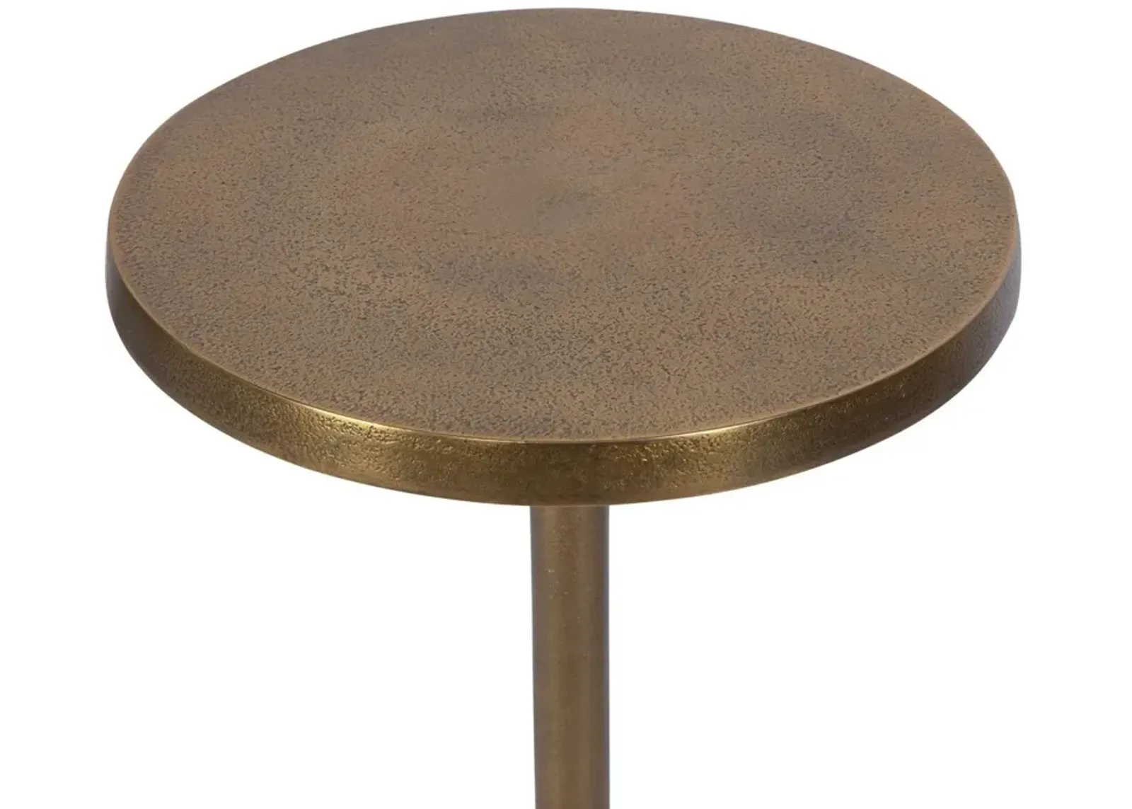 Uttermost Sanaga Antique Gold Drink Table