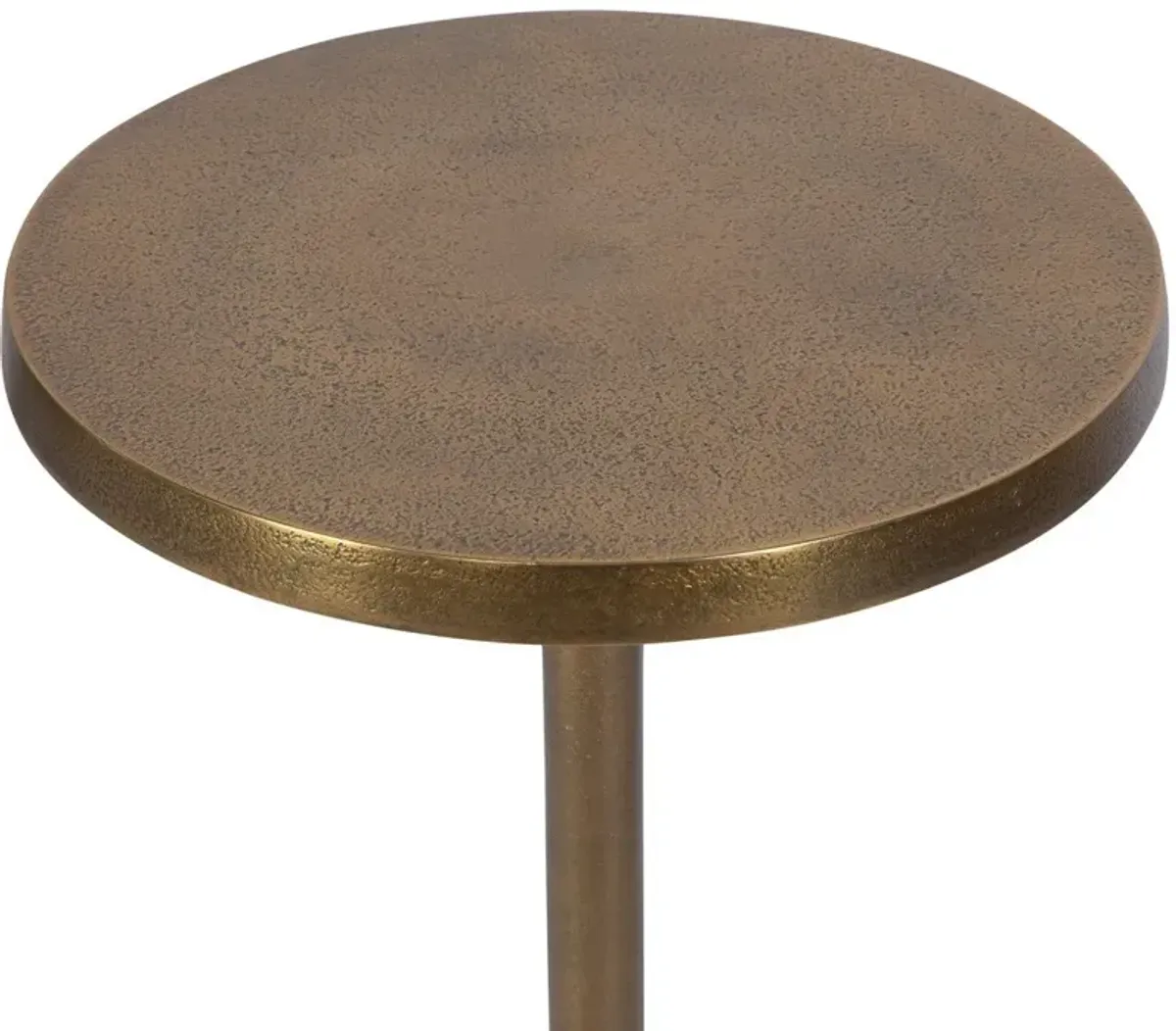 Uttermost Sanaga Antique Gold Drink Table