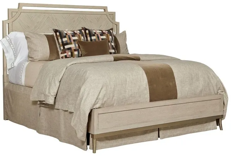 LENOX ROYCE PANEL BED HEADBOARD ONLY IN ALABASTER - KING