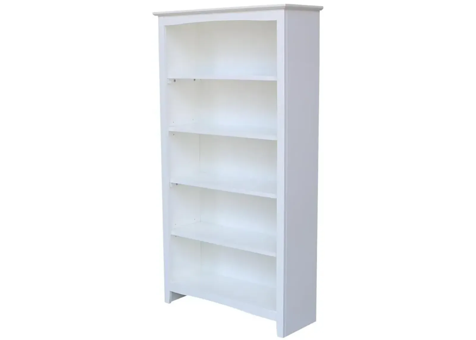 Hampton 60 Inch Shaker Bookcase