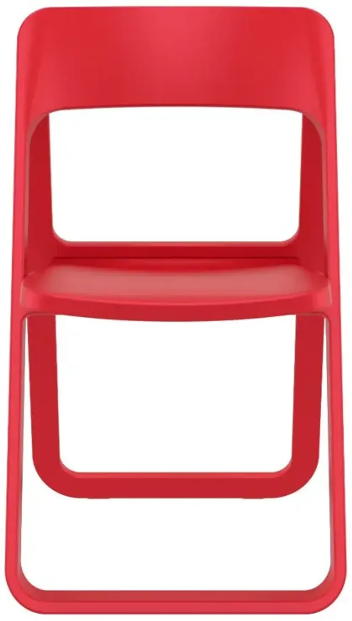 Compamia Dream Folding Outdoor Patio Chair Red