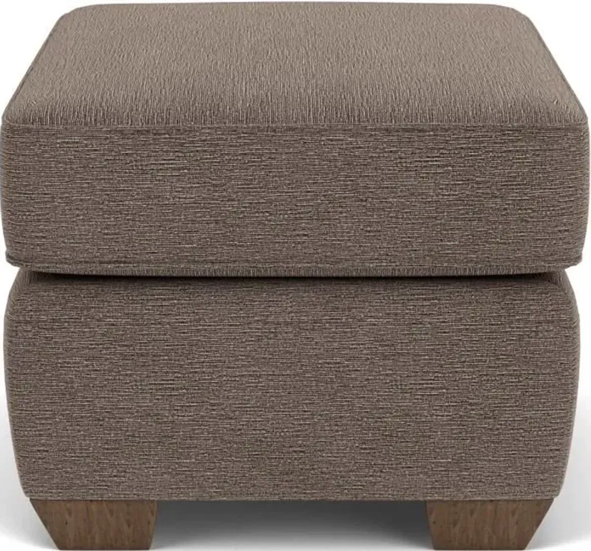 Flexsteel Main Street Brown Smoke Ottoman