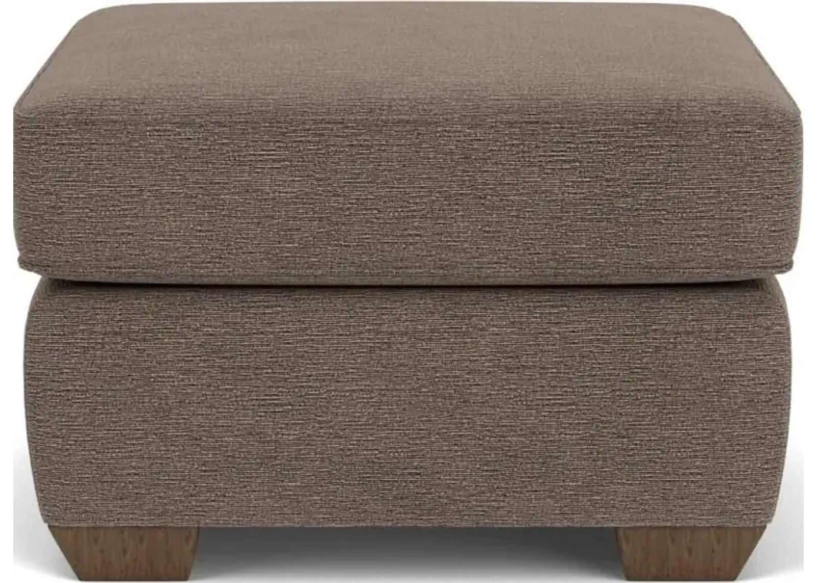 Flexsteel Main Street Brown Smoke Ottoman