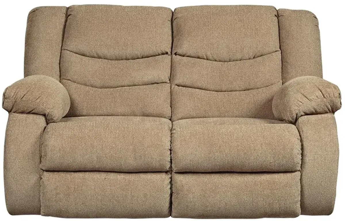 Ashley Tulen Mocha Reclining Loveseat