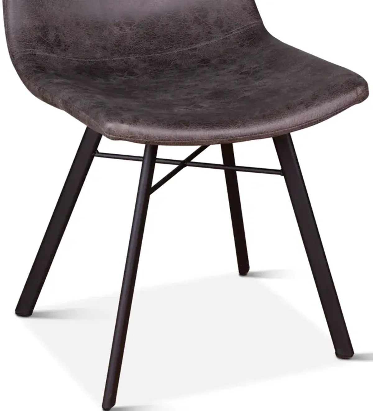 Home Trends Design Sam Dining Chair in Charcoal