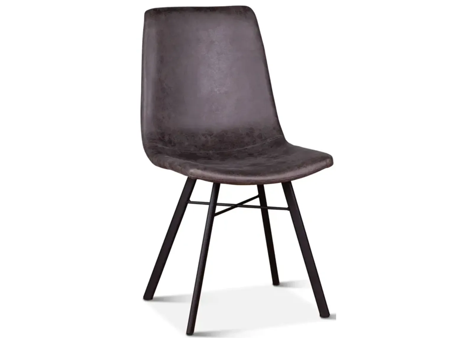 Home Trends Design Sam Dining Chair in Charcoal