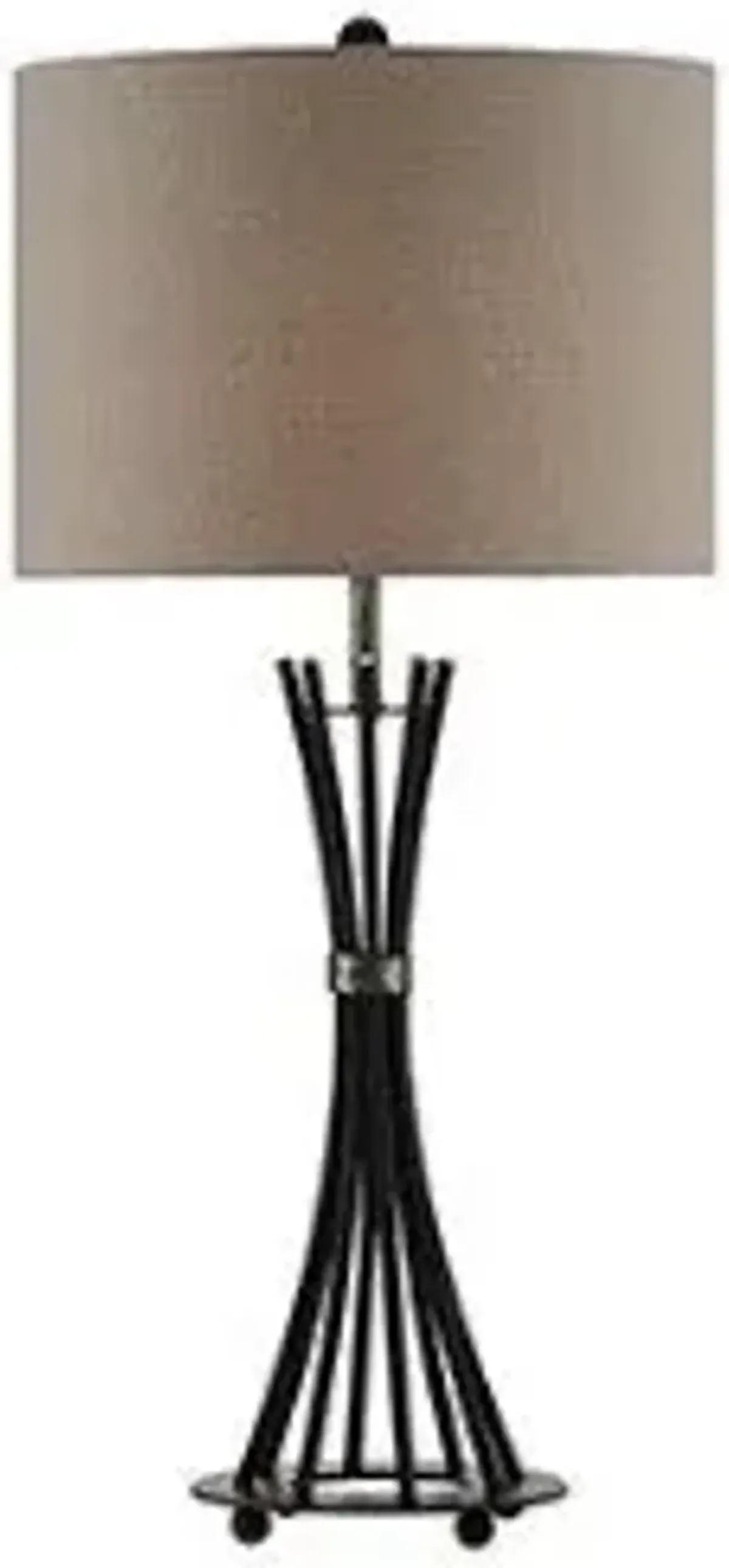 Crestview Beige/Black Table Lamp