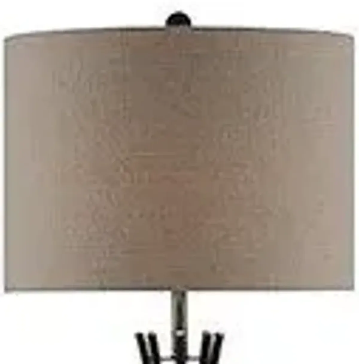 Crestview Beige/Black Table Lamp