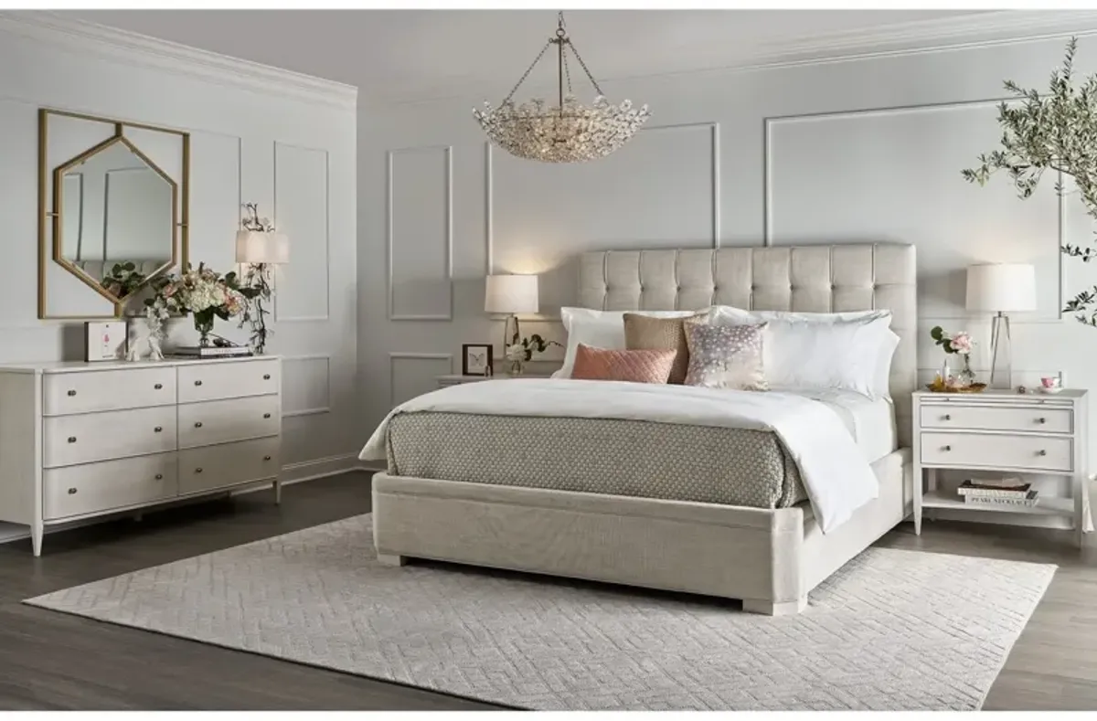 Universal Love. Joy. Bliss. Miranda Kerr Home Uptown Alabaster Queen Bed