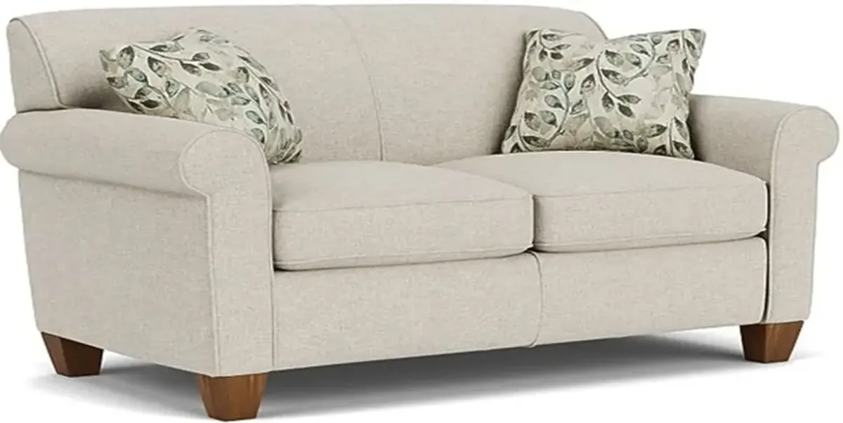 Flexsteel South Haven White Vanilla Loveseat