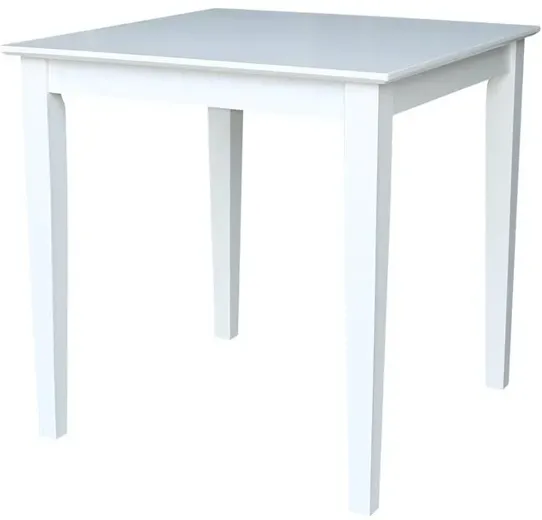 DINING ESSENTIALS 30" SQUARE TABLE WITH 30" SHAKER LEGS