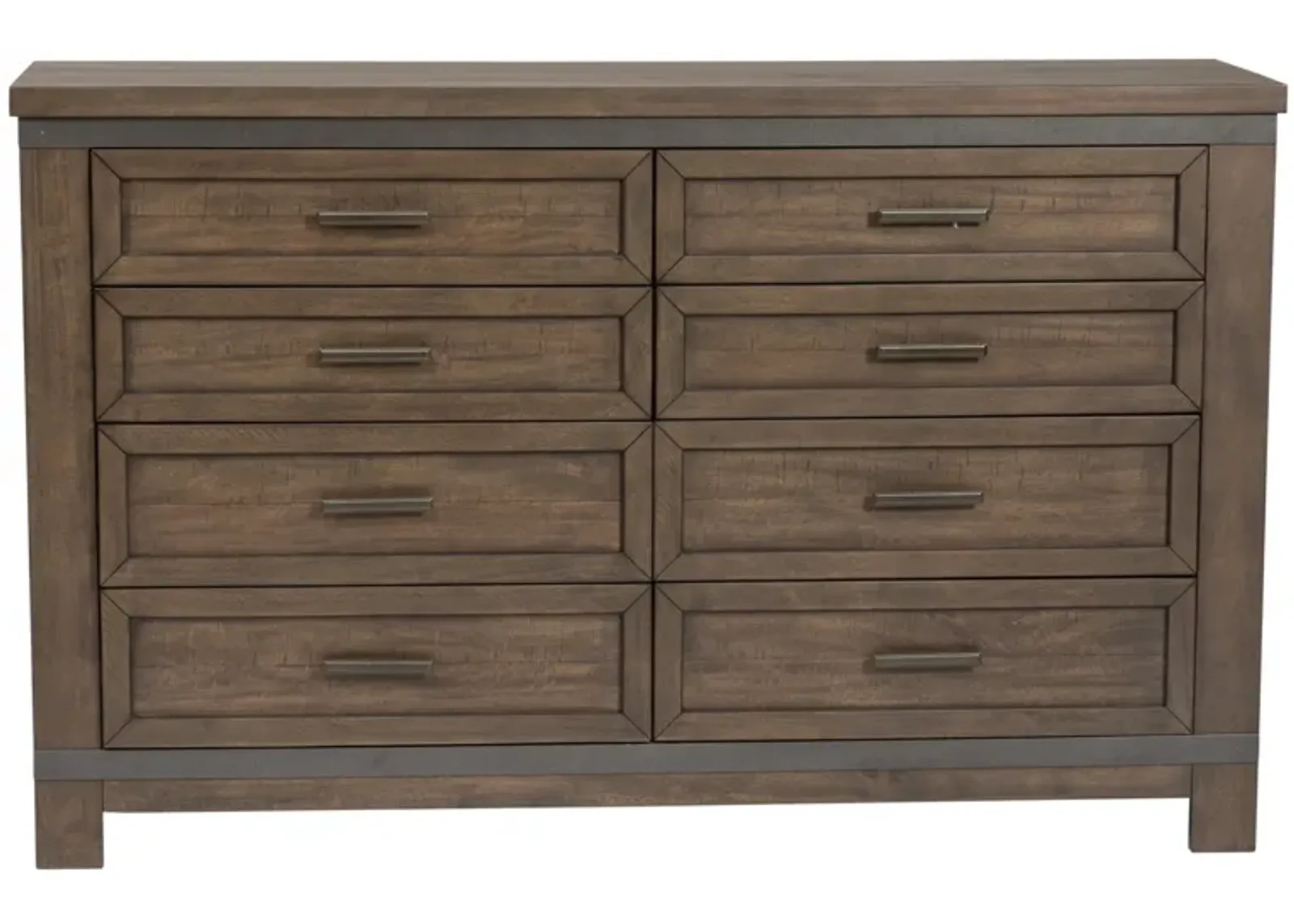 Liberty Furniture Thornwood Hills Rock Beaten Gray Dresser