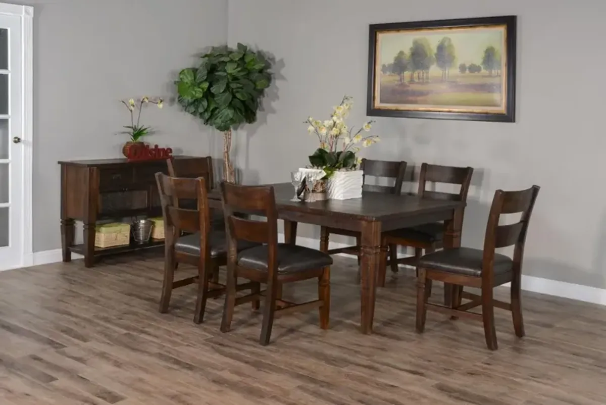 Sunny Designs Homestead Tobacco Leaf Extension Dining Table