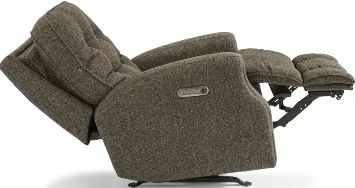 DEVON POWER ROCKING RECLINER WITH POWER HEADREST