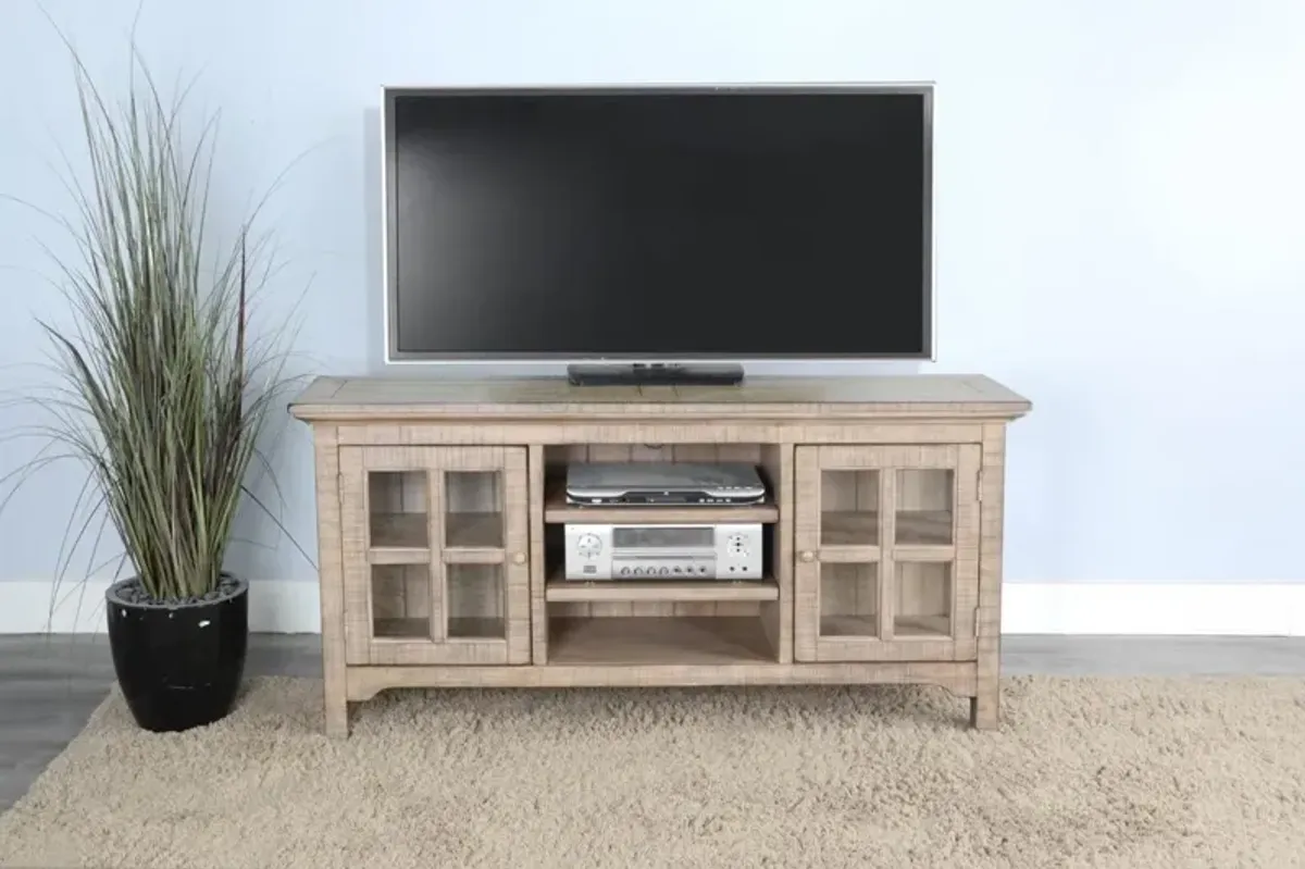 MARINA BEACH PEBBLE TV STAND CONSOLE