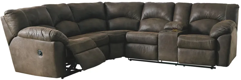 TAMBO 2-PIECE RECLINING SECTIONAL CANYON SIGNATURE DESIGN