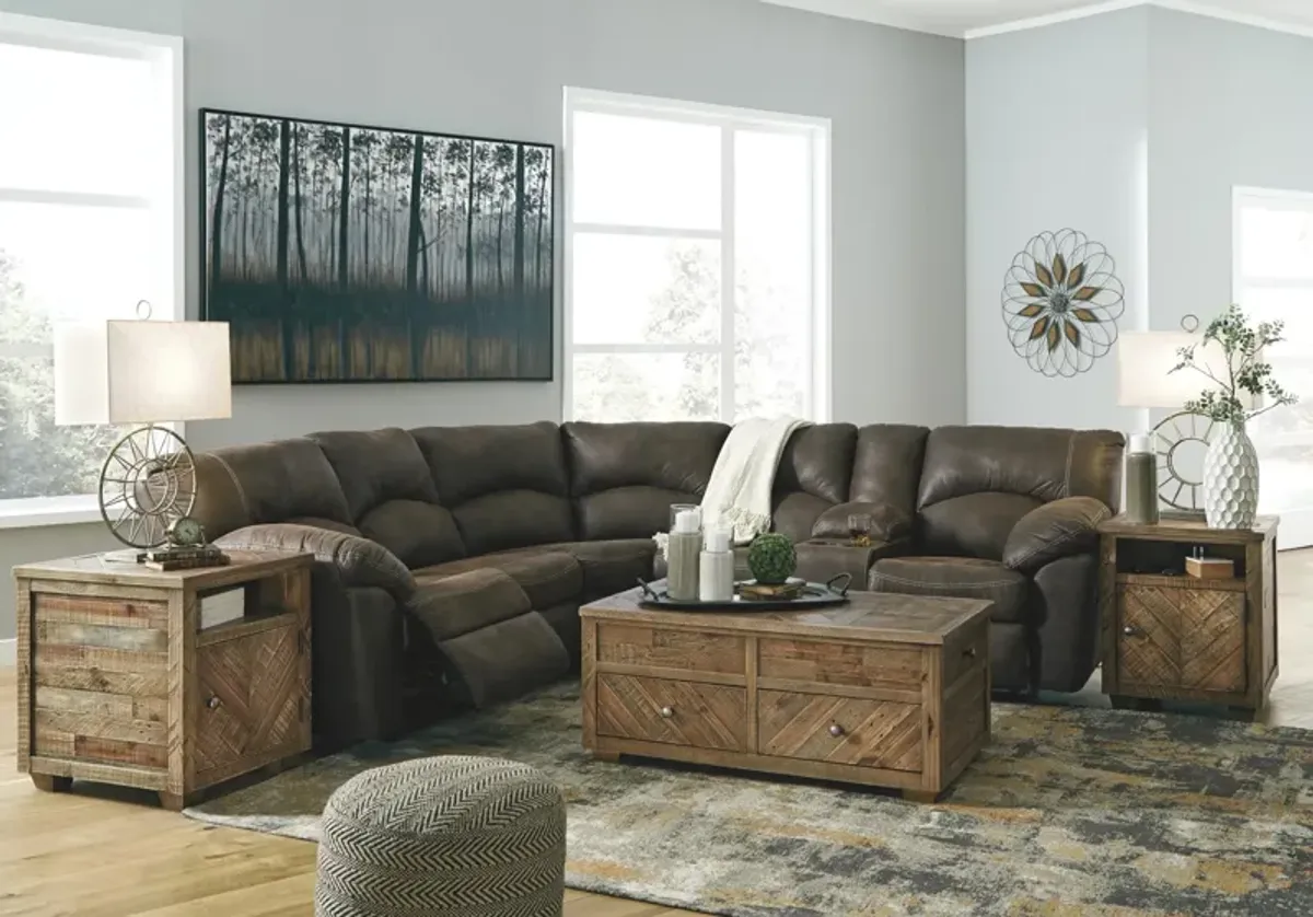 Ashley Tambo 2-Piece Canyon Reclining Sectional