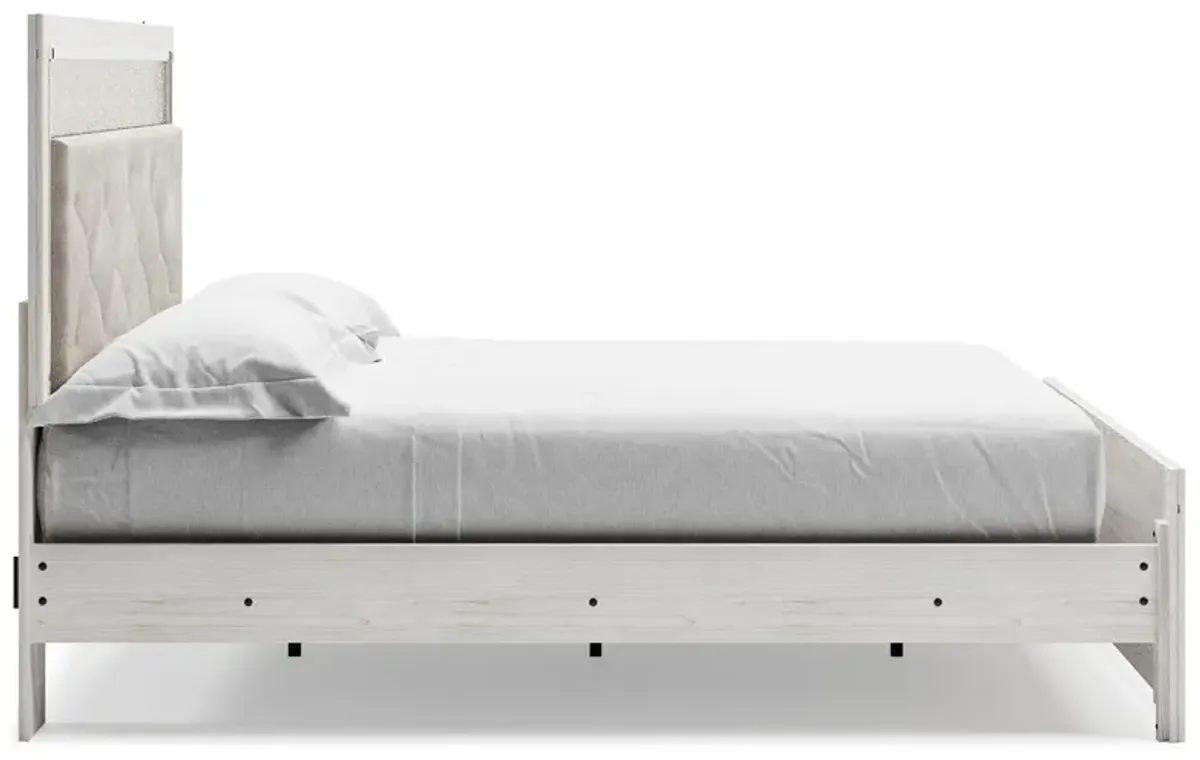 ALTYRA KING PANEL BED WHITE SIGNATURE DESIGN