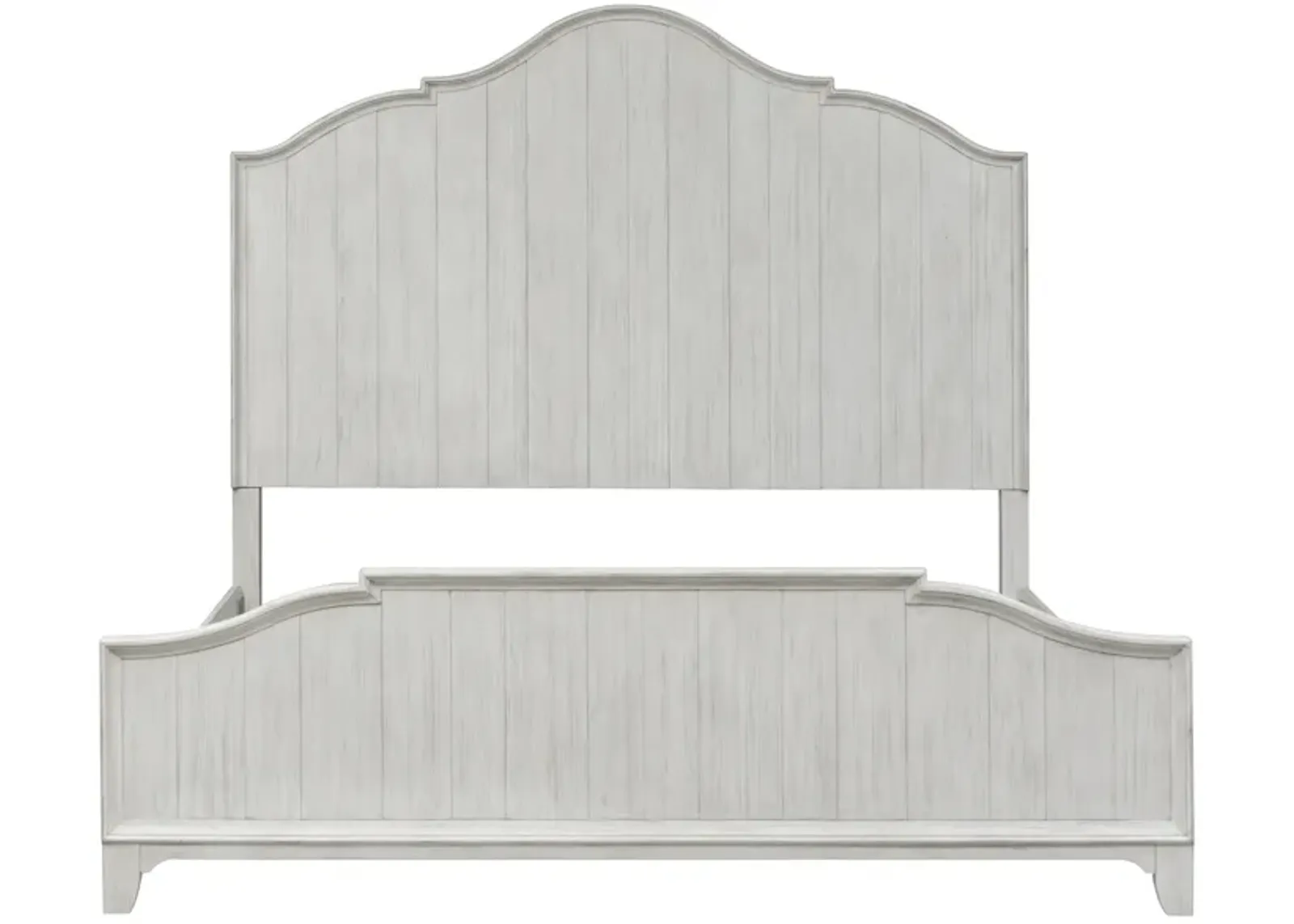 Liberty Furniture Complete California King Set Panel Bed, Dresser, Mirror, Chest & Nightstand Farmhouse Reimagined