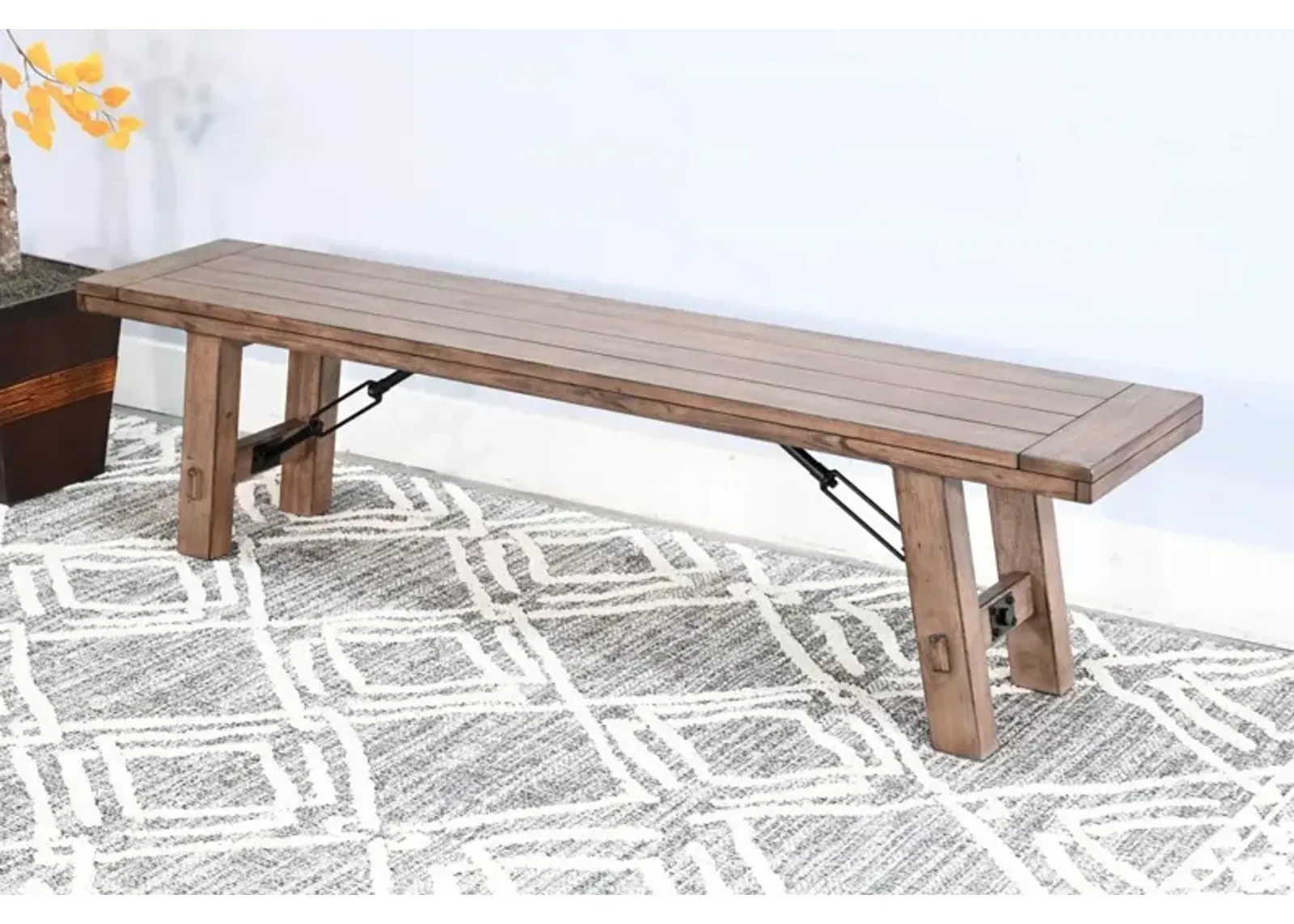 Sunny Designs Doe Valley Buckskin Bench