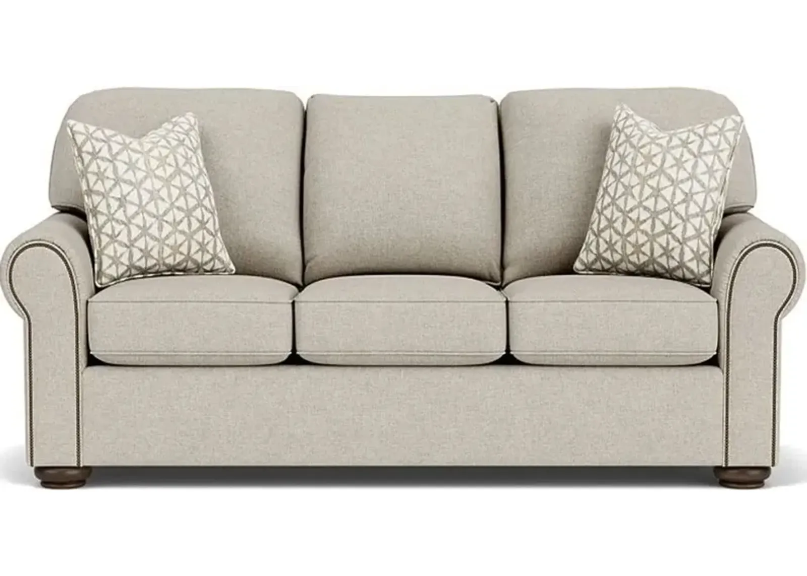 Flexsteel Preston Silver Driftwood Sofa