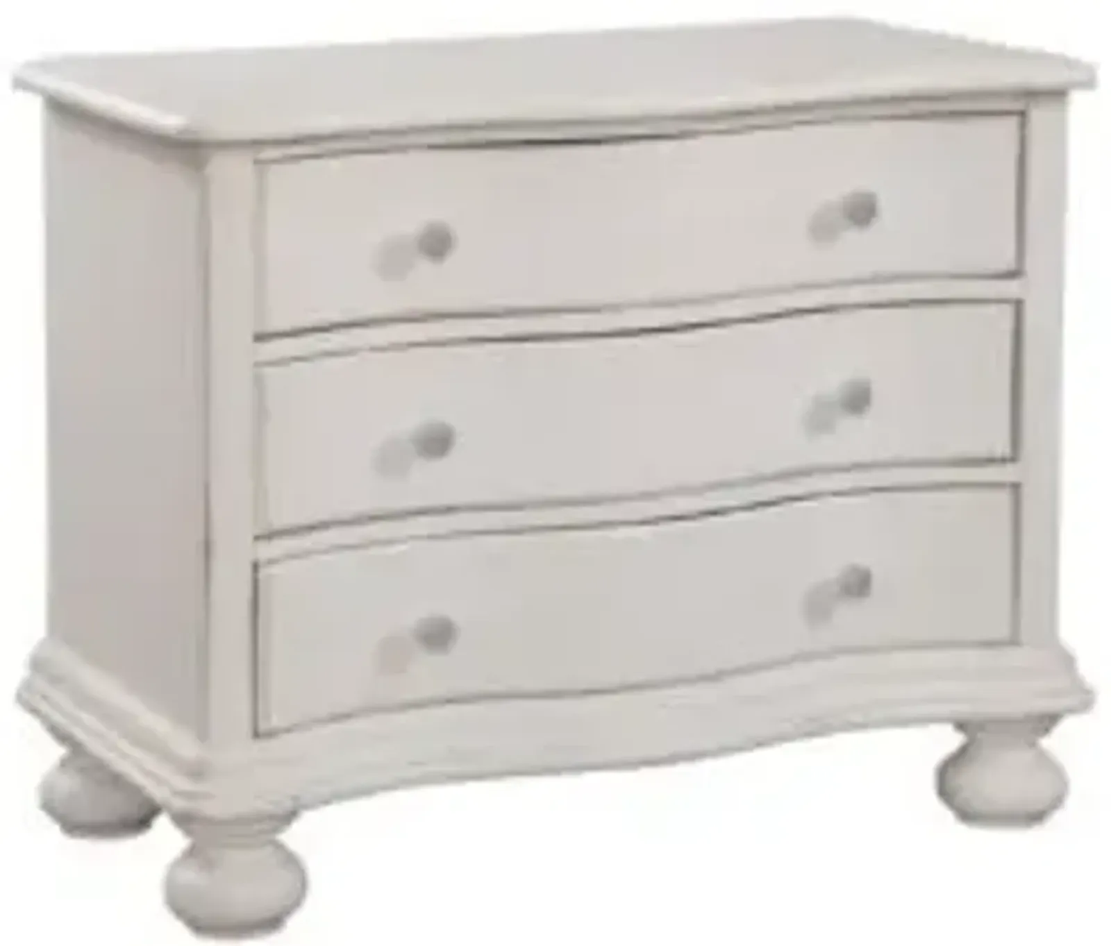 American Woodcrafters Rodanthe Bachelor Dove White Chest