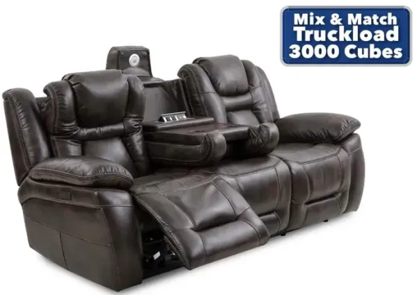 Steve Silver Oportuna Sofa with Light