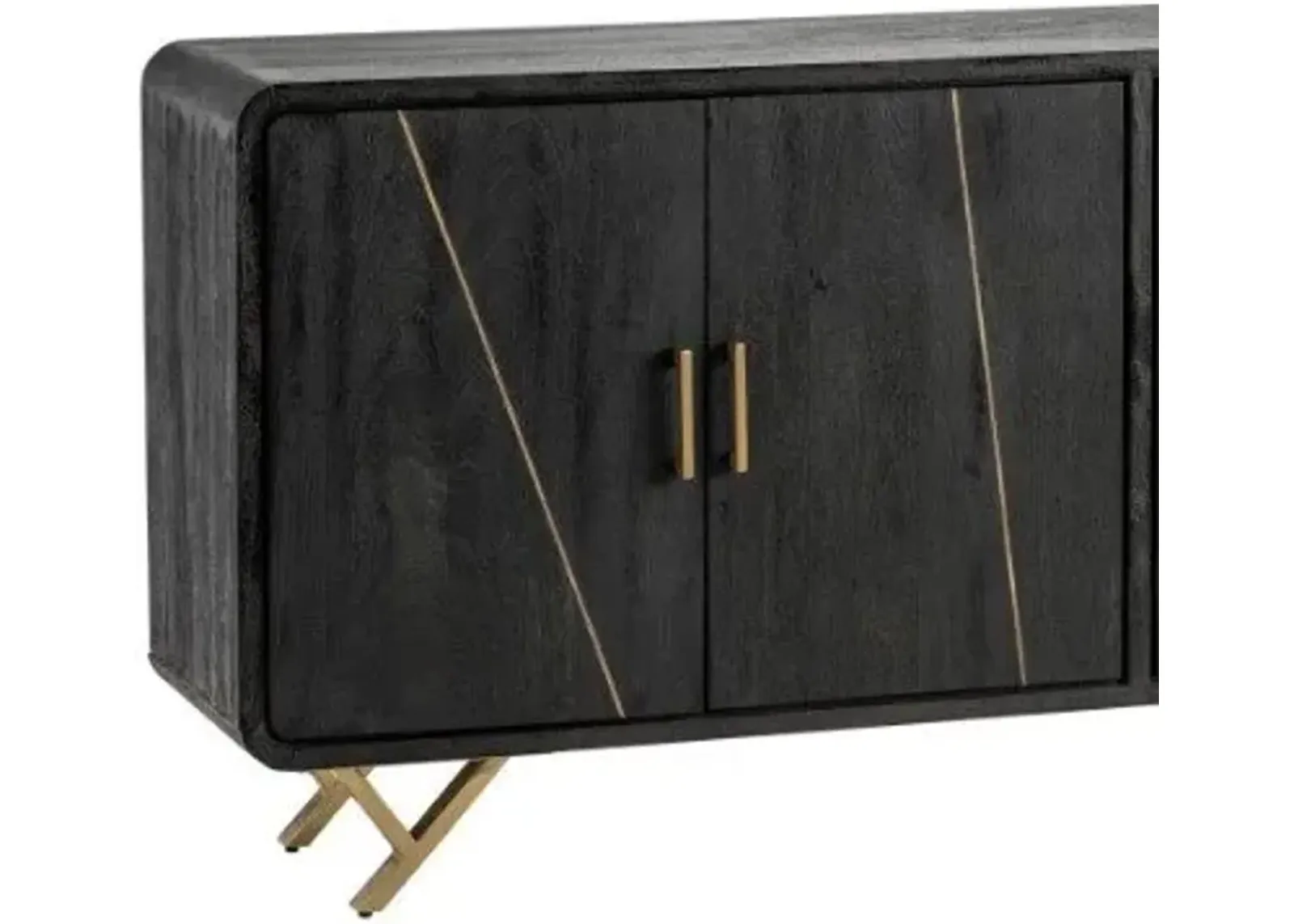 MOSLEY BLACK SIDEBOARD