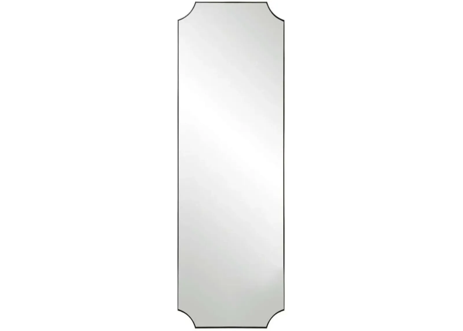 Uttermost Lennox Nickel Tall Floor Mirror